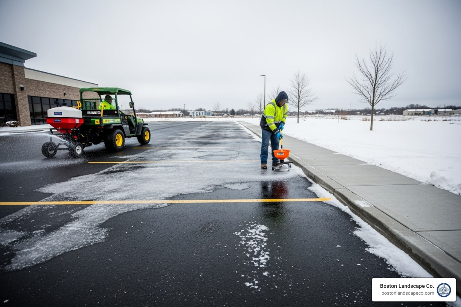 Commercial Ice Control: Preventing Winter Hazards for Your Business