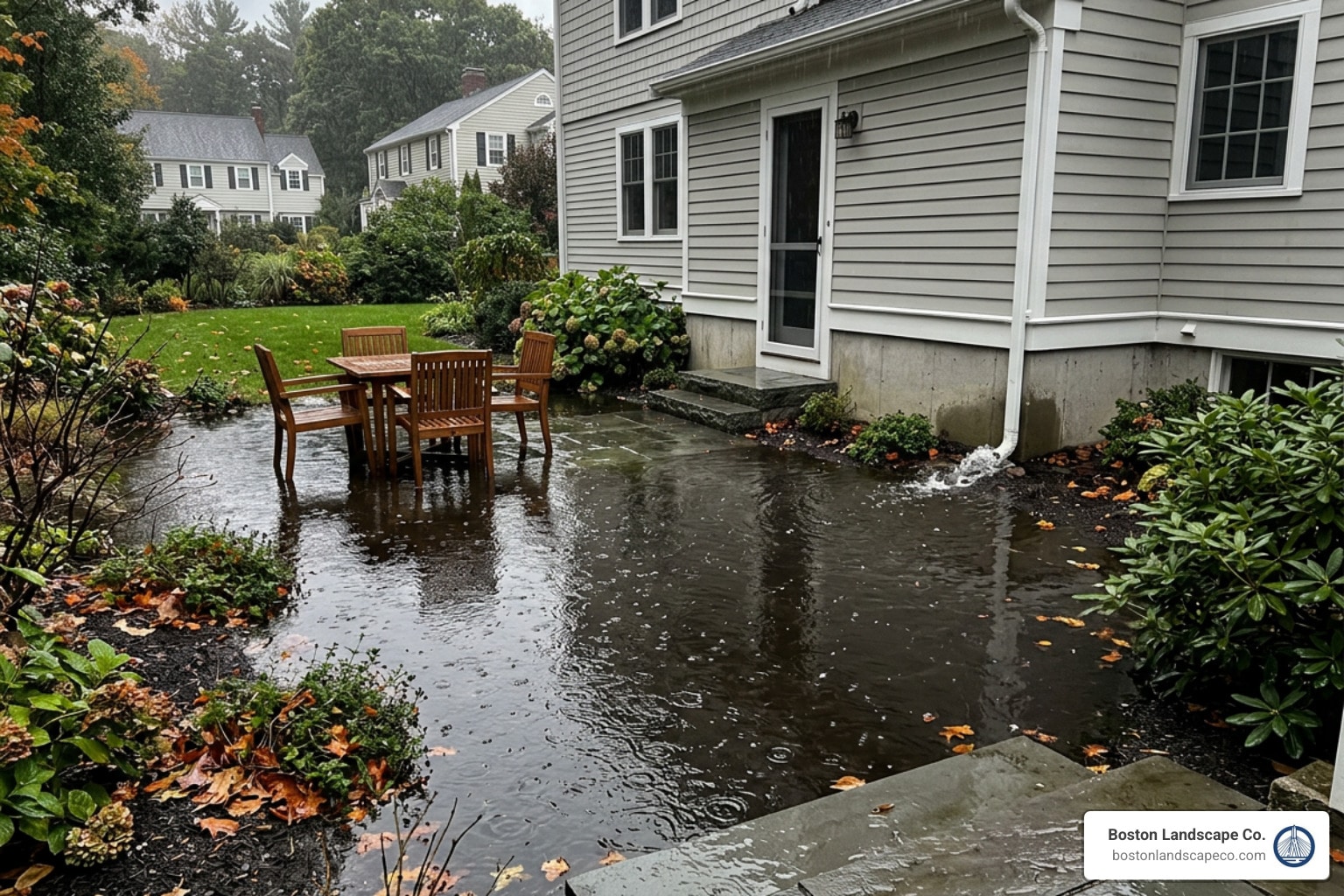 Stop the Soak with These Clever Patio Flooding Solutions