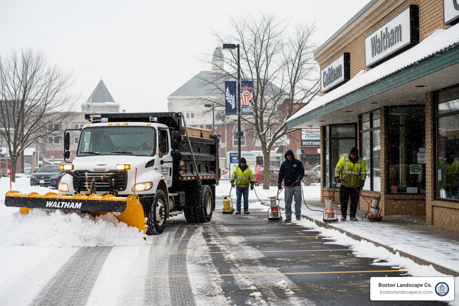 Waltham Snow Management Strategies to Keep You Moving