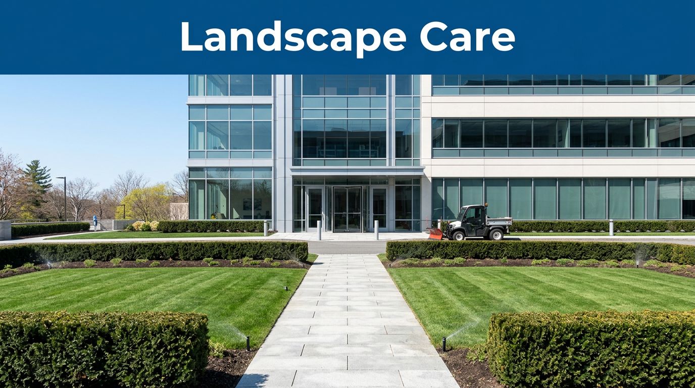Commercial Landscape Maintenance for Boston Properties