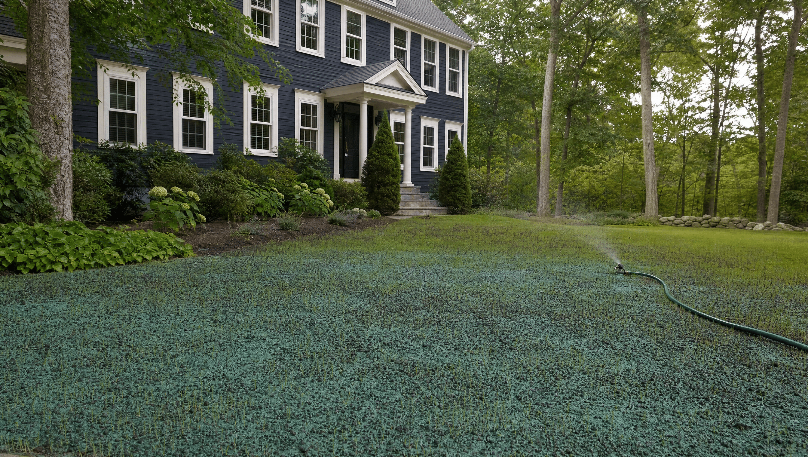 Hydroseeding Timeline: When a New Massachusetts Lawn Should Germinate